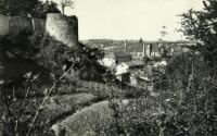 Chatillon-sur-Chalaronne, Chateau, Remparts (carte postale ancienne) (5)
